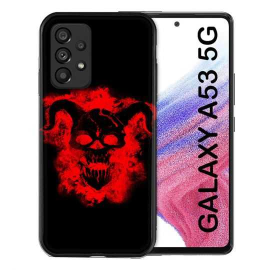 Coque Pour Samsung Galaxy A53 5G Tete de Mort Diable