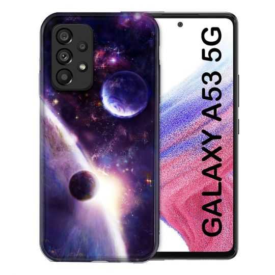 Coque Pour Samsung Galaxy A53 5G Univers Planete Stellaire
