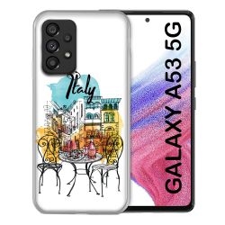 Coque Pour Samsung Galaxy A53 5G Voyage Italie Vintage
