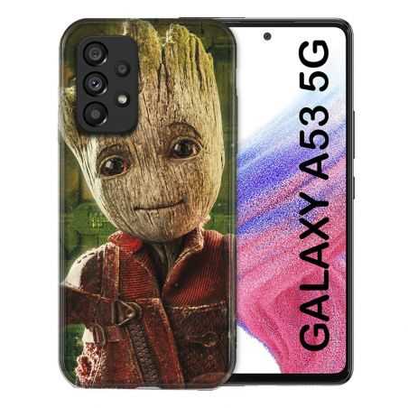 Coque Pour Samsung Galaxy A53 5G Groot Vert