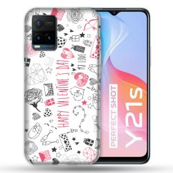 Coque Pour Vivo Y21 / Y21S / Y33S Amour Valentines