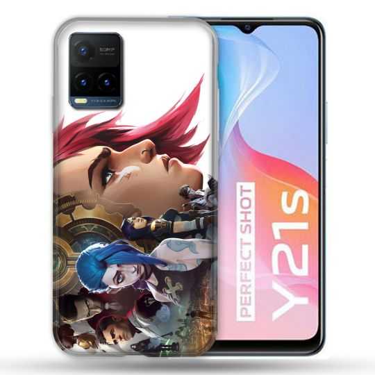 Coque Pour Vivo Y21 / Y21S / Y33S Arcane Jynx Sœur
