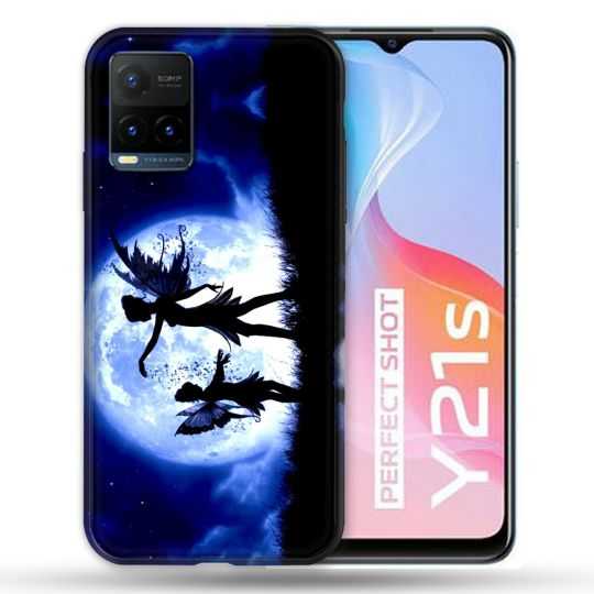 Coque Pour Vivo Y21 / Y21S / Y33S Fantastique Fee Lune