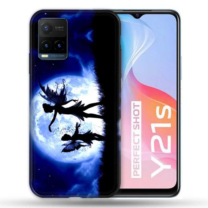 Coque Pour Vivo Y21 / Y21S / Y33S Fantastique Fee Lune