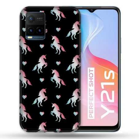Coque Pour Vivo Y21 / Y21S / Y33S Fantastique Licorne Pattern