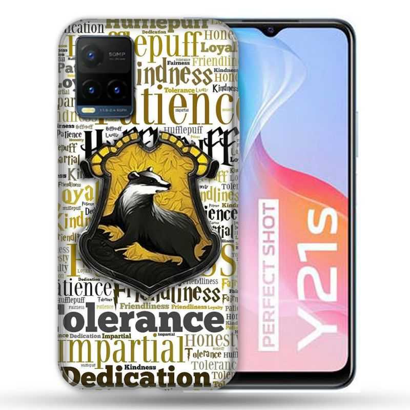 Coque Pour Vivo Y21 / Y21S / Y33S Harry Potter Poursouffle