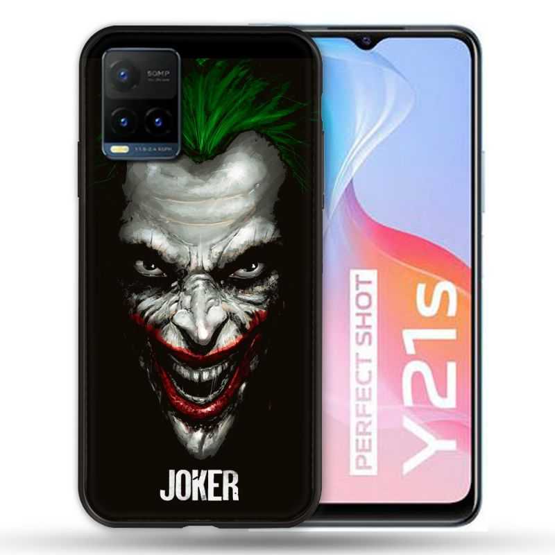 Coque Pour Vivo Y21 / Y21S / Y33S Joker Noir