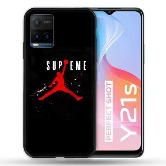 Coque Pour Vivo Y21 / Y21S / Y33S Jordan Supreme Noir