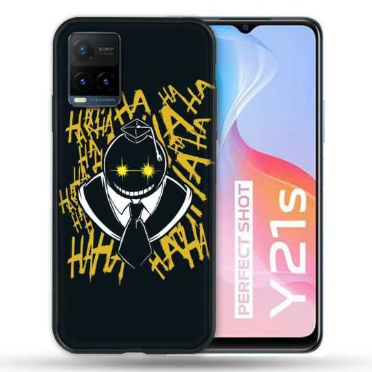 Coque Pour Vivo Y21 / Y21S / Y33S Manga Assassination Classroom Kuro Noir