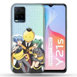 Coque Pour Vivo Y21 / Y21S / Y33S Manga Assassination Classroom Kuro Trio