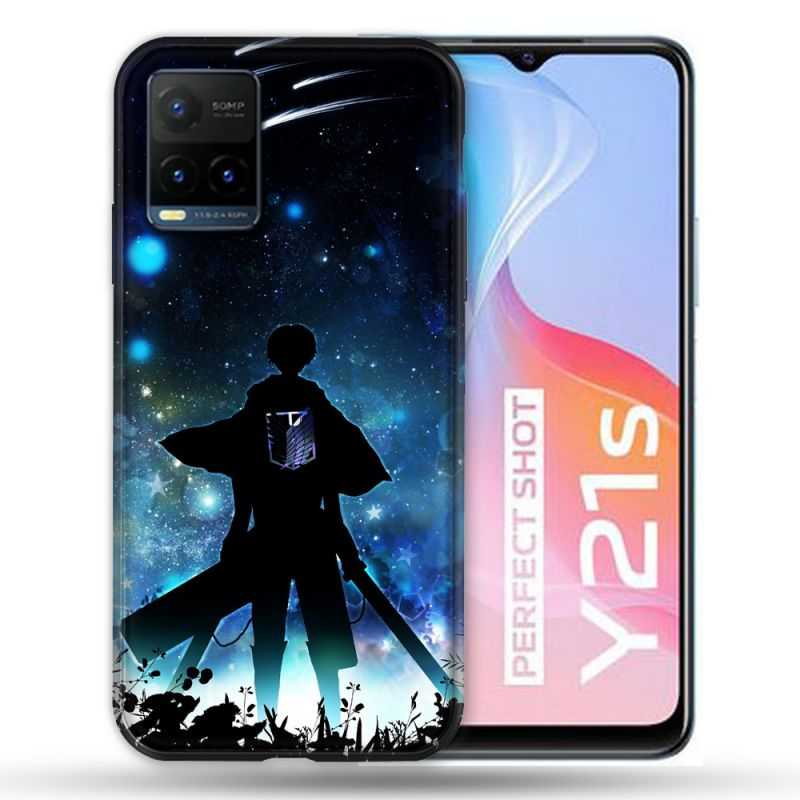 Coque Pour Vivo Y21 / Y21S / Y33S Manga Attaque Titans Levi