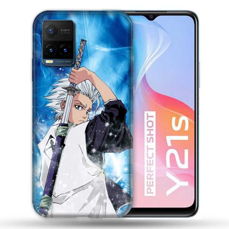 Coque Pour Vivo Y21 / Y21S / Y33S Manga Bleach Hitsugaya