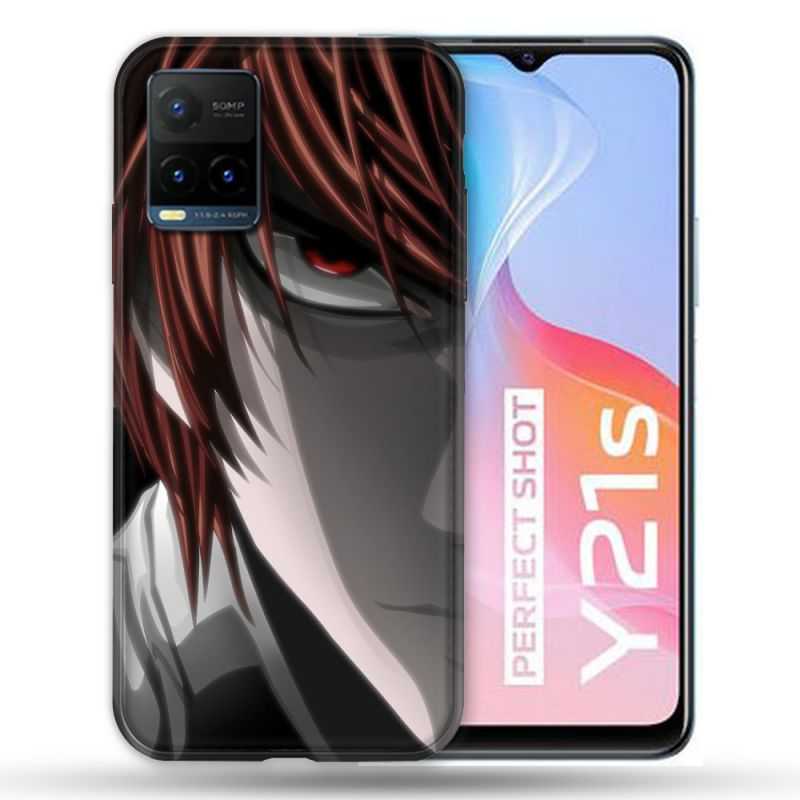 Coque Pour Vivo Y21 / Y21S / Y33S Manga Death Note Kira