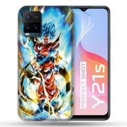 Coque Pour Vivo Y21 / Y21S / Y33S Manga Dragon Ball Sangoku Blanc