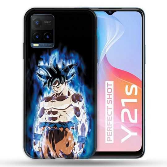 Coque Pour Vivo Y21 / Y21S / Y33S Manga Dragon Ball Sangoku Noir