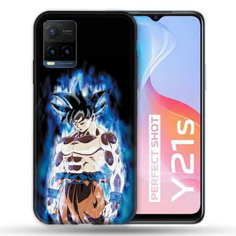 Coque Pour Vivo Y21 / Y21S / Y33S Manga Dragon Ball Sangoku Noir