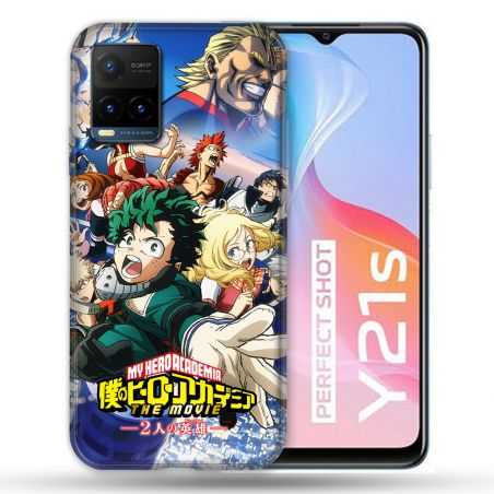 Coque Pour Vivo Y21 / Y21S / Y33S Manga My Hero Academia Affiche