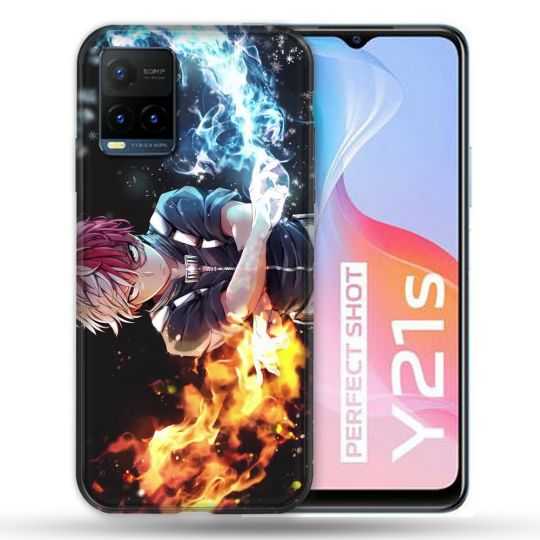 Coque Pour Vivo Y21 / Y21S / Y33S Manga My Hero Academia Shoto