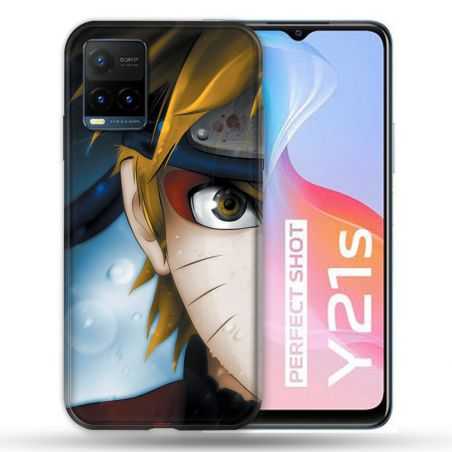 Coque Pour Vivo Y21 / Y21S / Y33S Manga Naruto Blanc
