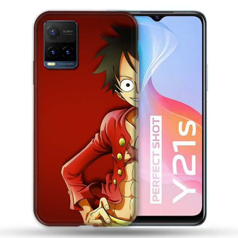 Coque Pour Vivo Y21 / Y21S / Y33S Manga One Piece Luffy