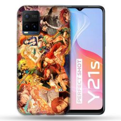 Coque Pour Vivo Y21 / Y21S / Y33S Manga One Piece Nakama