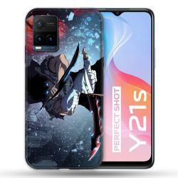 Coque Pour Vivo Y21 / Y21S / Y33S Manga Solo Leveling Sung Epee