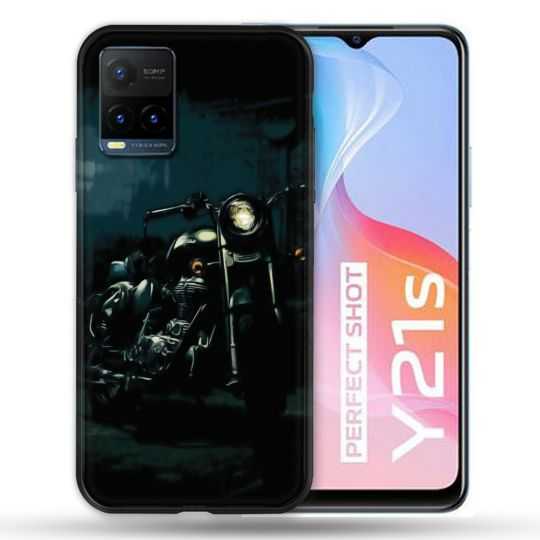 Coque Pour Vivo Y21 / Y21S / Y33S Moto Harley Vintage