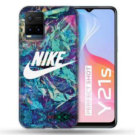 Coque Pour Vivo Y21 / Y21S / Y33S Nike Turquoise
