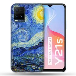 Coque Pour Vivo Y21 / Y21S / Y33S Peinture La nuit étoilée