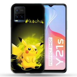 Coque Pour Vivo Y21 / Y21S / Y33S Pokemon Pikachu Eclair