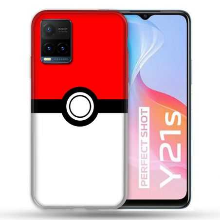 Coque Pour Vivo Y21 / Y21S / Y33S Pokemon Pokeball