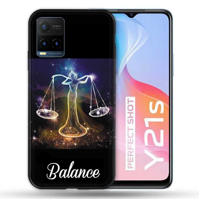 Coque Pour Vivo Y21 / Y21S / Y33S Signe Zodiaque 2 Balance