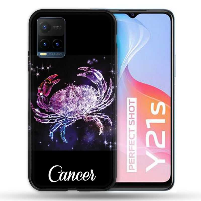 Coque Pour Vivo Y21 / Y21S / Y33S Signe Zodiaque 2 Cancer