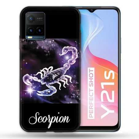 Coque Pour Vivo Y21 / Y21S / Y33S Signe Zodiaque 2 Scorpion
