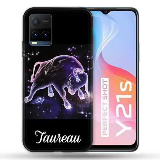 Coque Pour Vivo Y21 / Y21S / Y33S Signe Zodiaque 2 Taureau