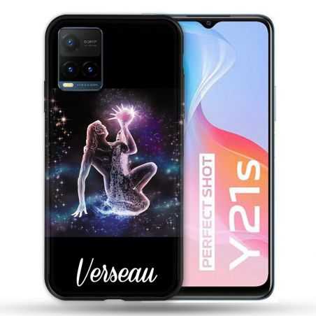 Coque Pour Vivo Y21 / Y21S / Y33S Signe Zodiaque 2 Verseau