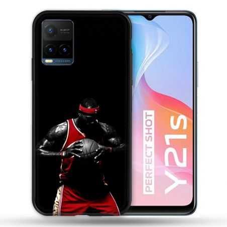 Coque Pour Vivo Y21 / Y21S / Y33S Sport Basketeur