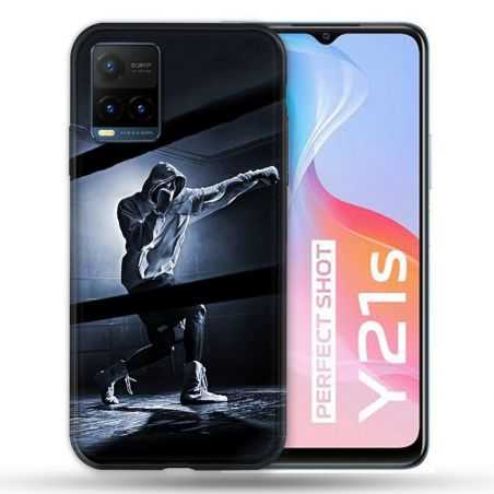 Coque Pour Vivo Y21 / Y21S / Y33S Sport Boxe Poing
