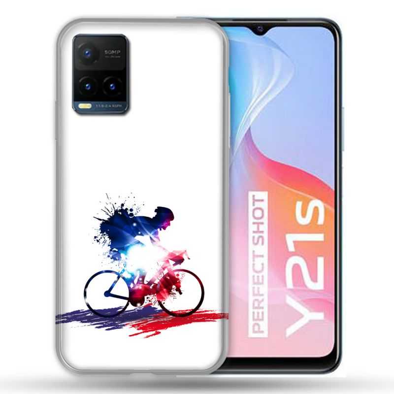 Coque Pour Vivo Y21 / Y21S / Y33S Sport Cyclisme France