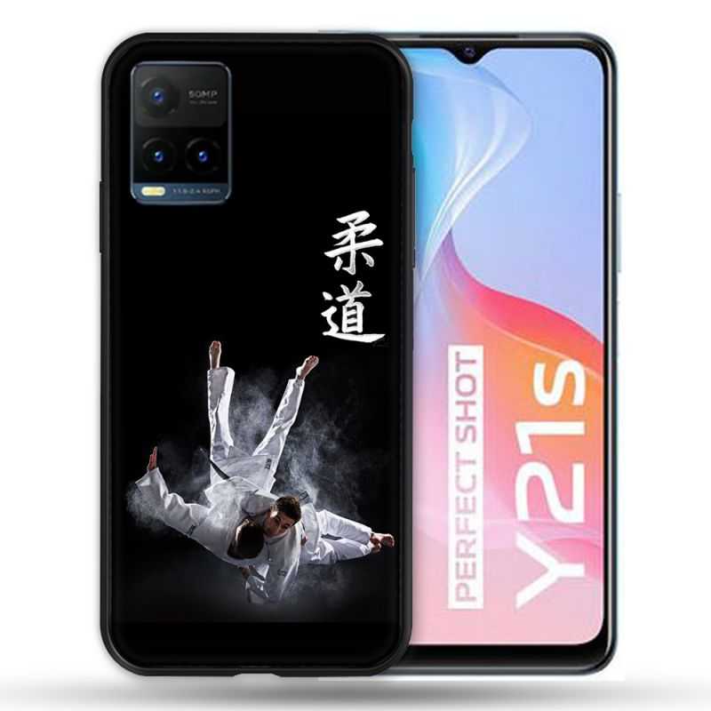Coque Pour Vivo Y21 / Y21S / Y33S Sport Judo Noir