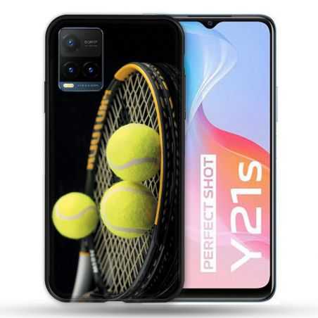 Coque Pour Vivo Y21 / Y21S / Y33S Sport Tennis Balls