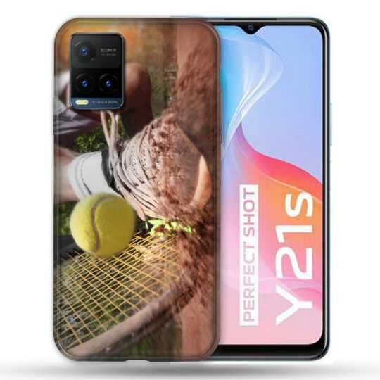Coque Pour Vivo Y21 / Y21S / Y33S Sport Tennis Glissade