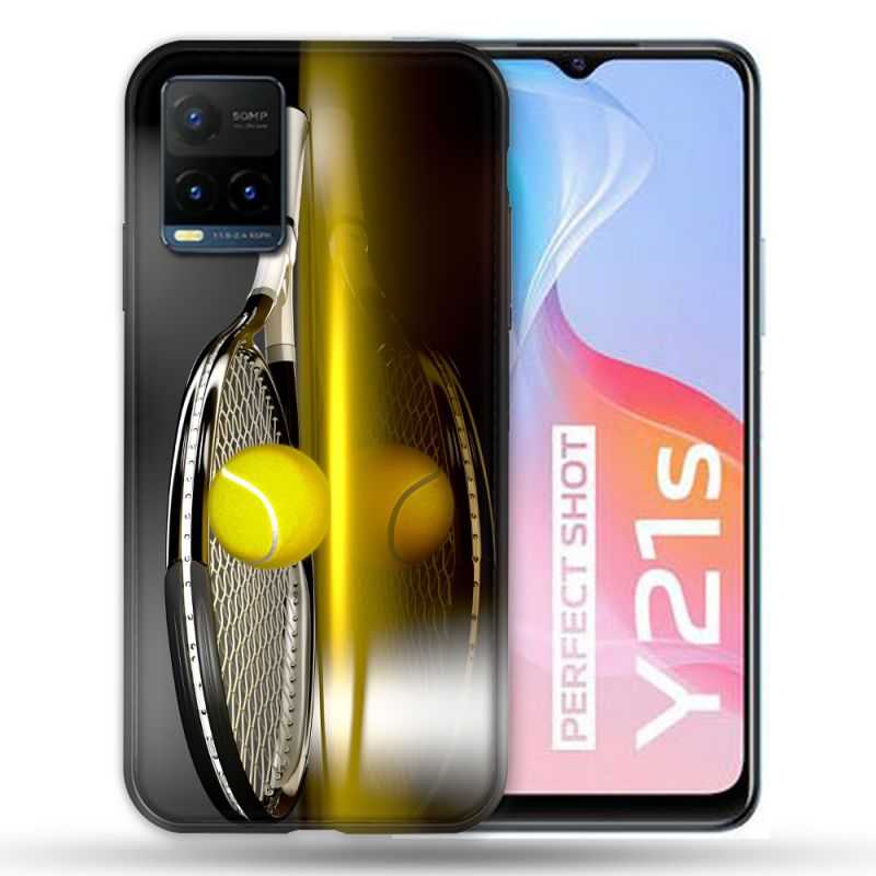 Coque Pour Vivo Y21 / Y21S / Y33S Sport Tennis Reflet