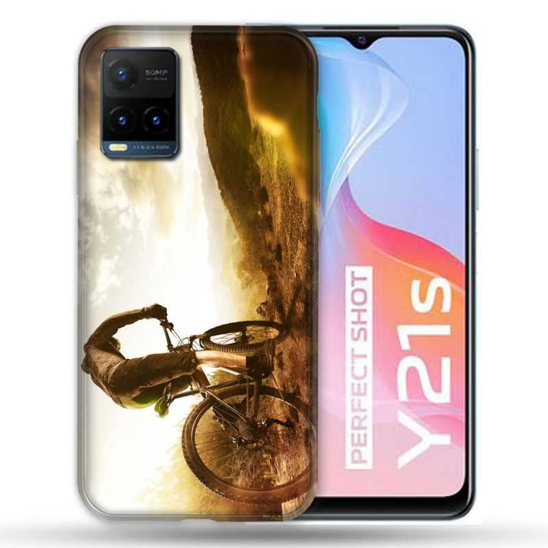 Coque Pour Vivo Y21 / Y21S / Y33S Sport VTT Soleil