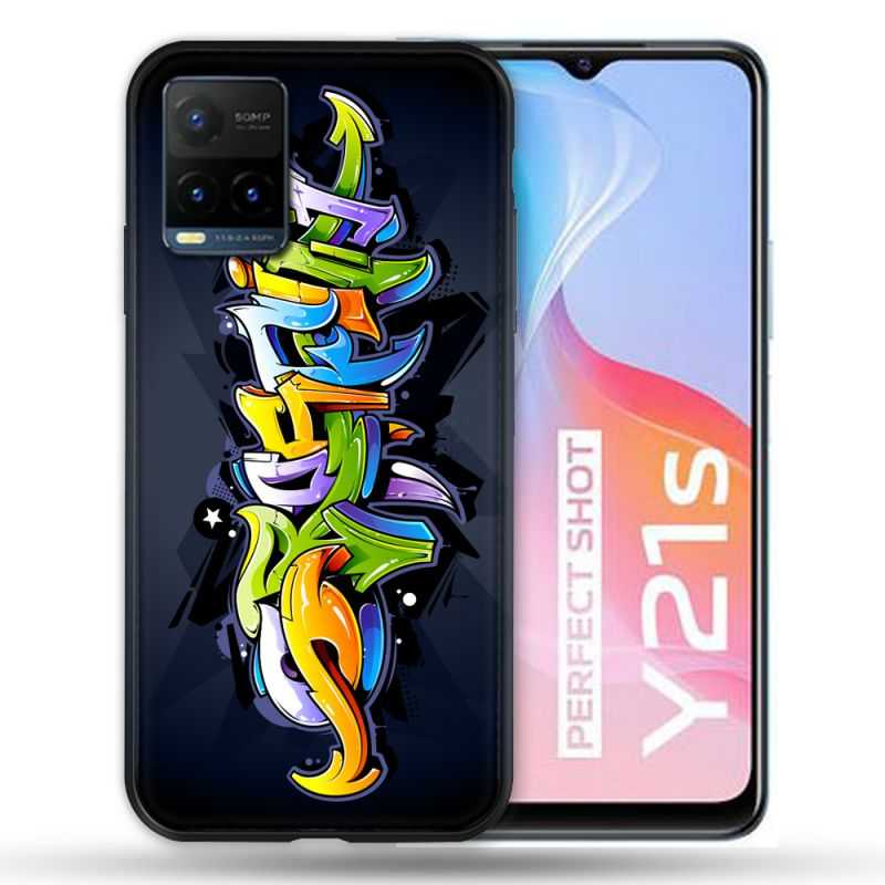Coque Pour Vivo Y21 / Y21S / Y33S Street Art Graffiti