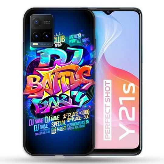 Coque Pour Vivo Y21 / Y21S / Y33S Street Art Rap