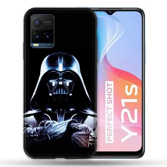 Coque Pour Vivo Y21 / Y21S / Y33S Star Wars - Dark Vador Noir