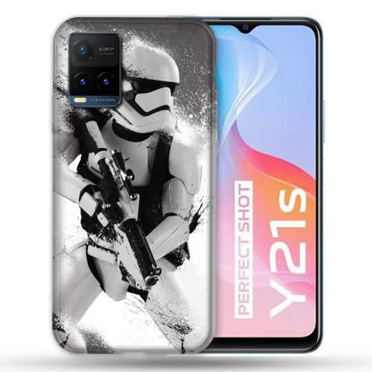 Coque Pour Vivo Y21 / Y21S / Y33S Star Wars - Trooper
