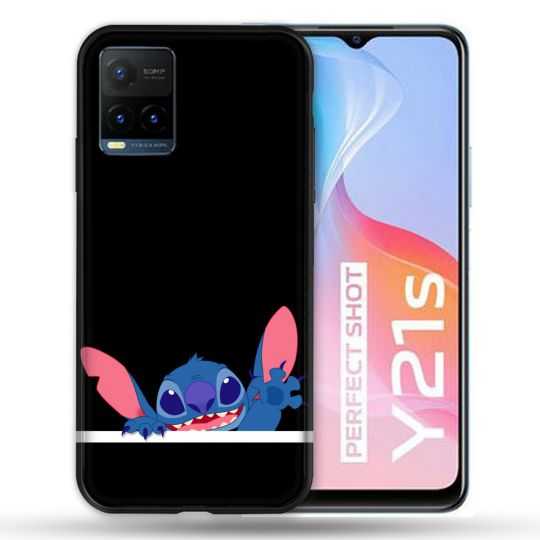 Coque Pour Vivo Y21 / Y21S / Y33S Stitch Noir