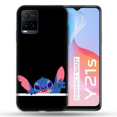Coque Pour Vivo Y21 / Y21S / Y33S Stitch Noir